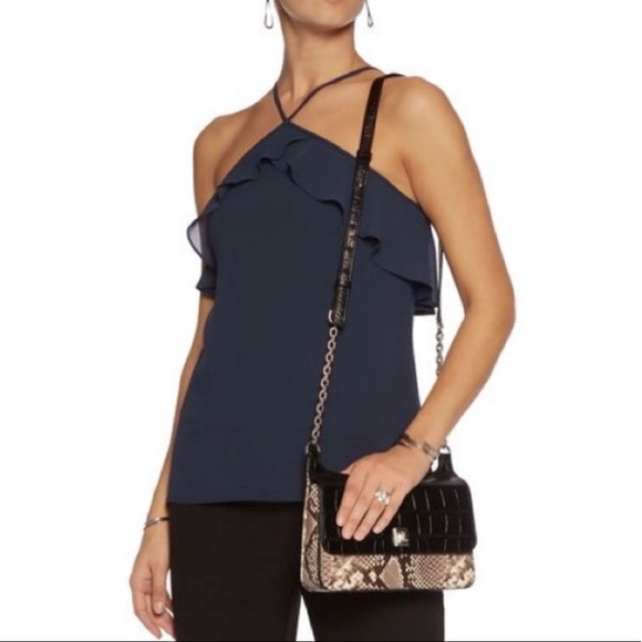 Haute Hippie Tops - Haute Hippie Silk Halter Blouse. Size XS. NWT.